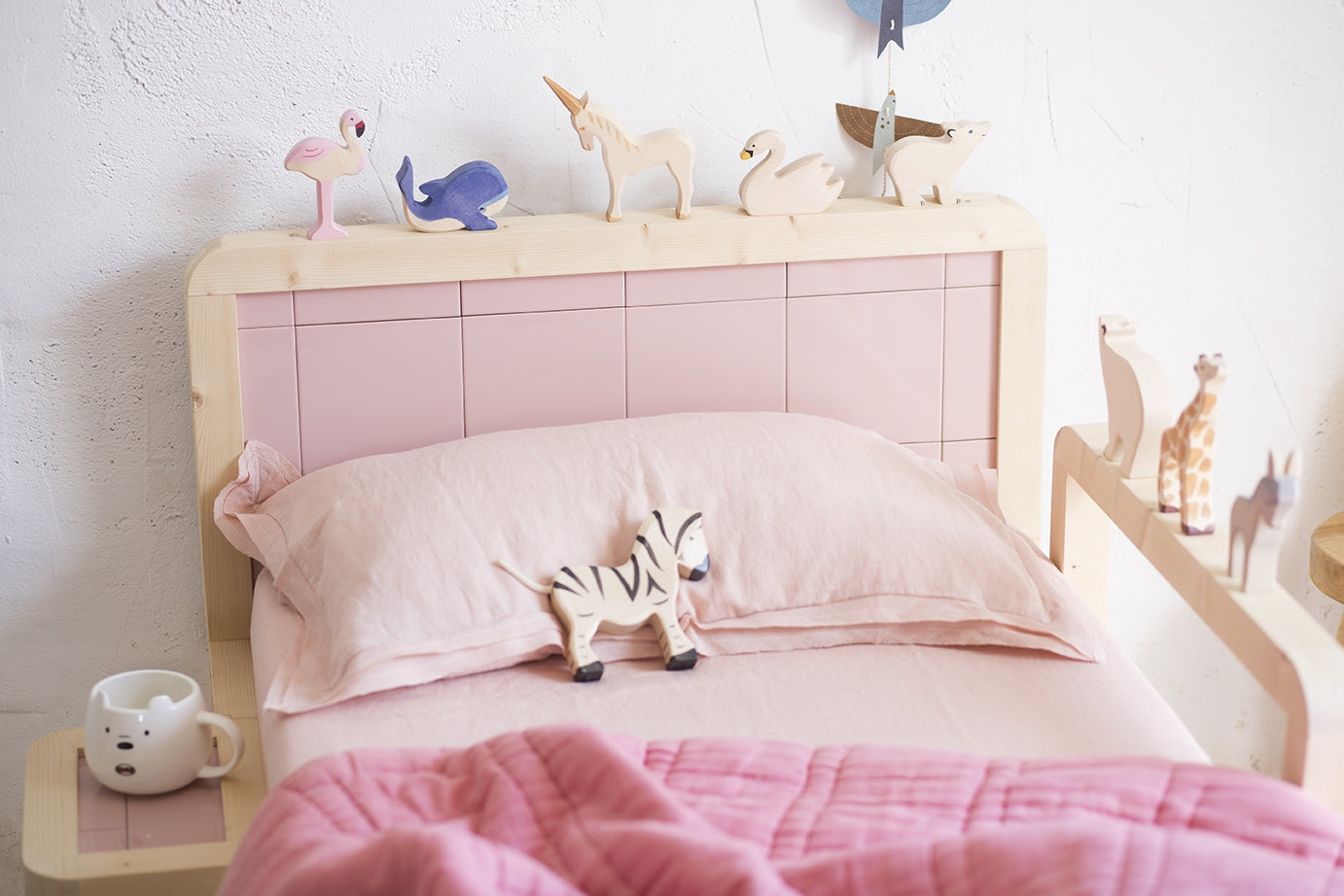 Aino Junior Bed Pink