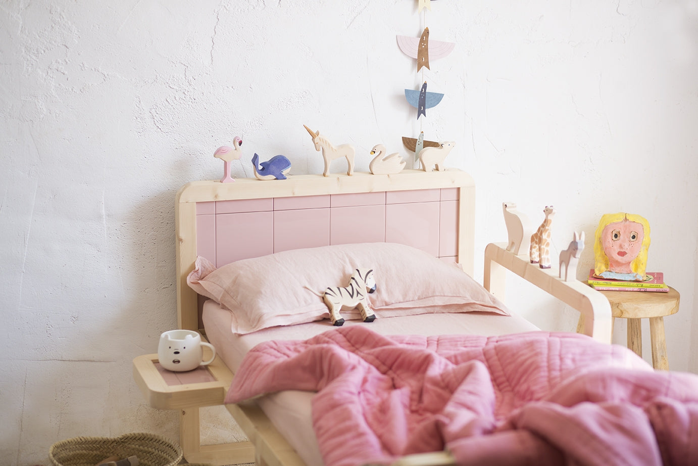 Aino Junior Bed Pink