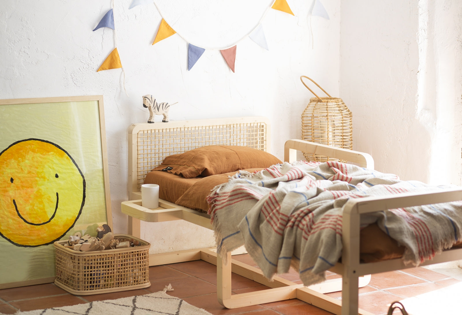Aino Junior Bed Rattan