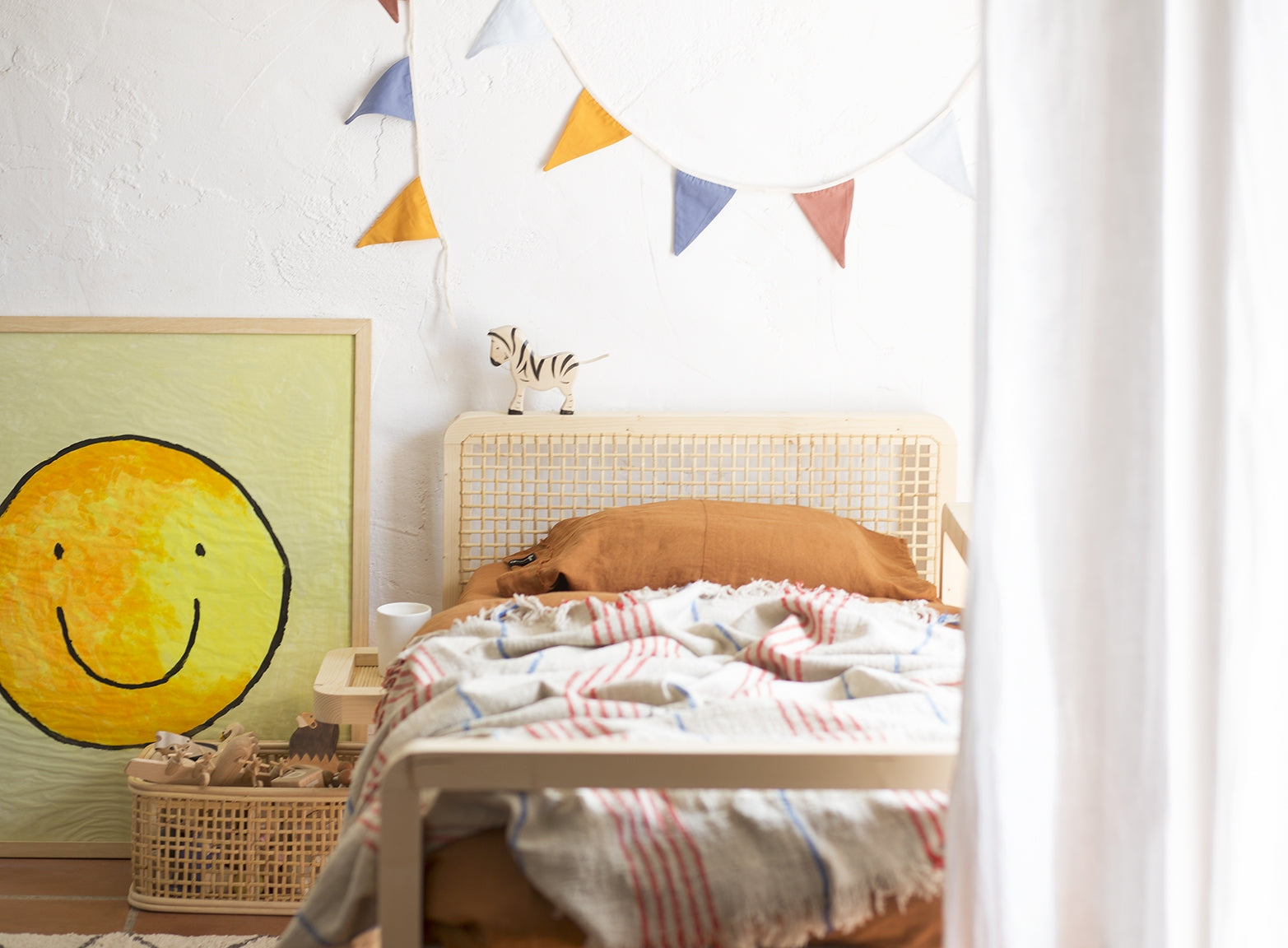 Aino Junior Bed Rattan