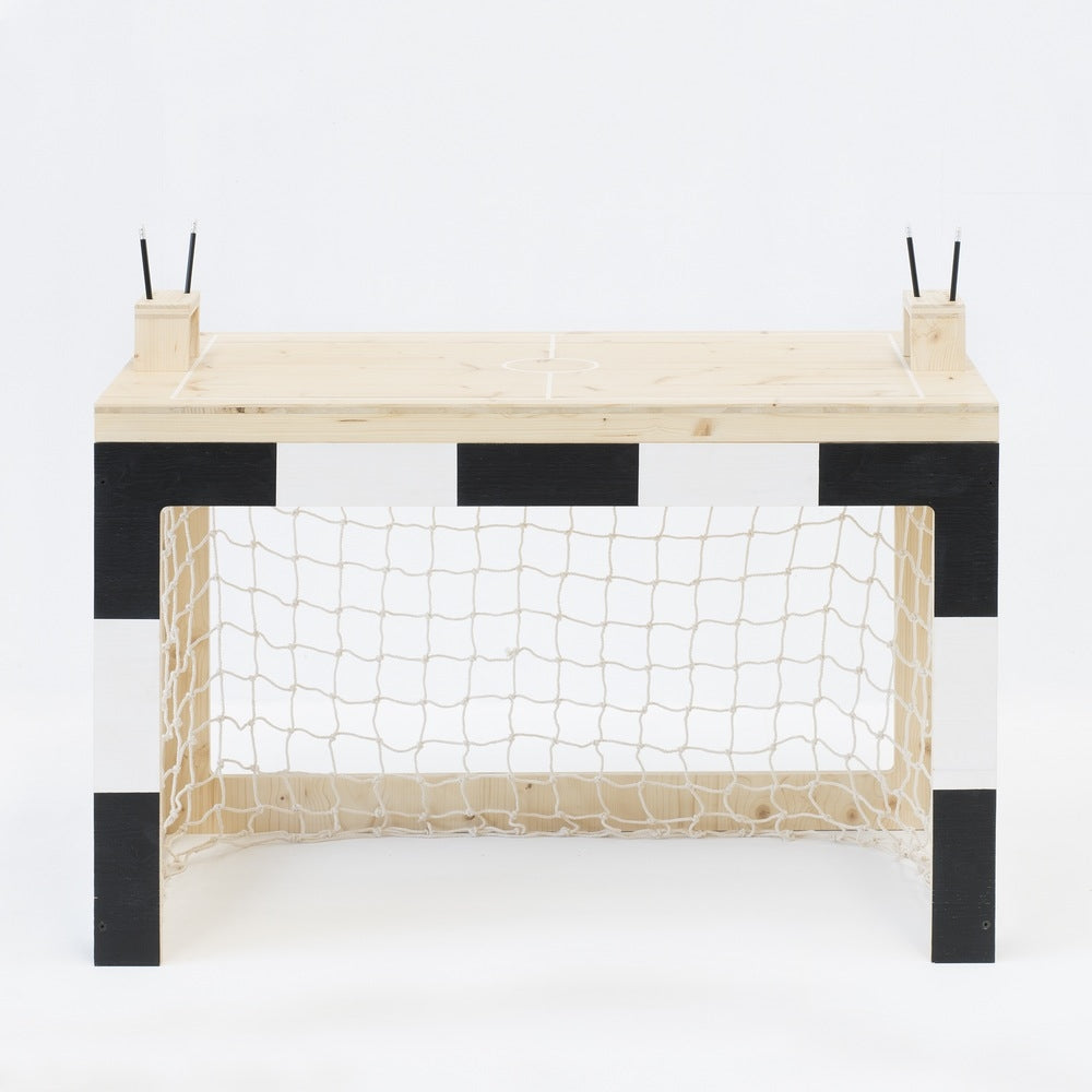 Jan Table Natural Black White