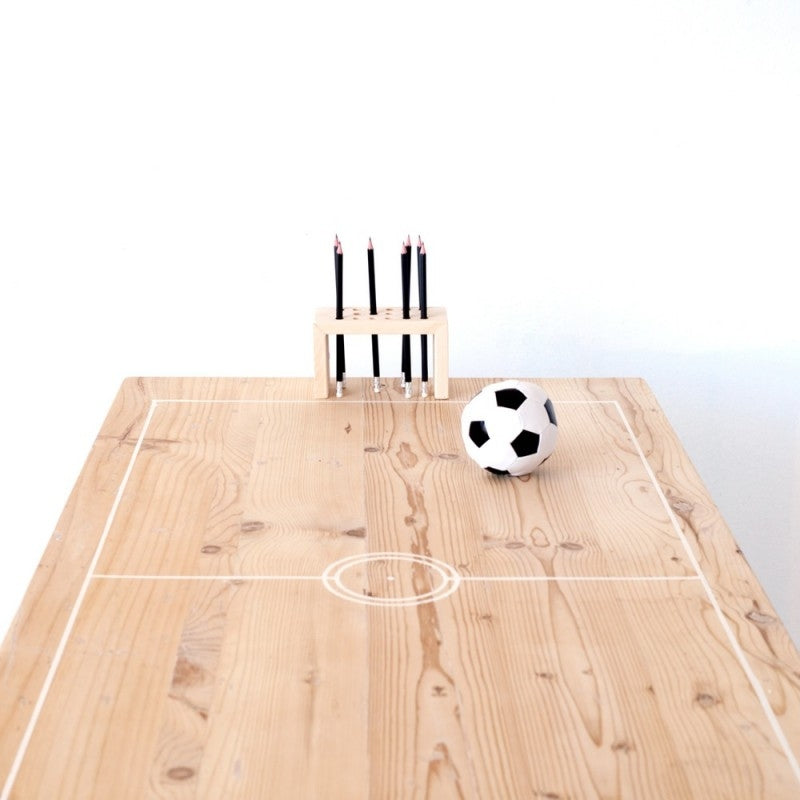 Jan Table Natural Black White