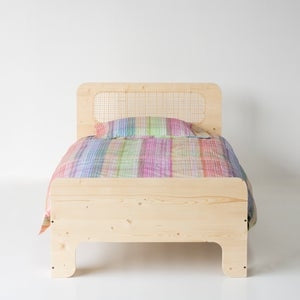 Leah Single Rattan Bed